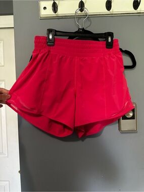 Lululemon Hotty Hot Short in Lip Gloss